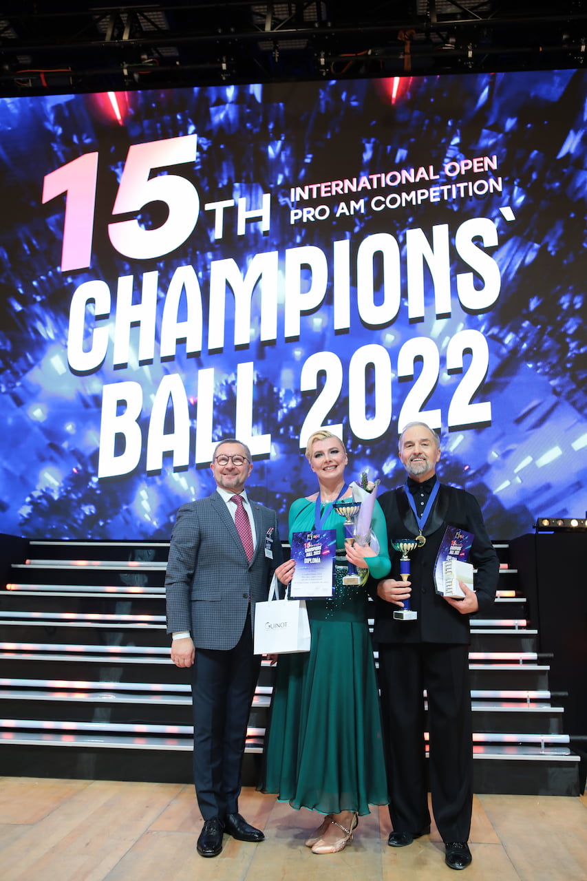 Институт Guinot и Gala Dance. 15 юбилейный Champions Ball 2022