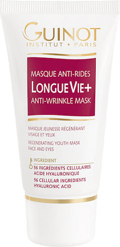 Longue Vie + Anti-Wrinkle Mask / Гиалуроновая антивозрастная маска для лица и глаз с коллагеном нового поколения и 56 активными компонентами